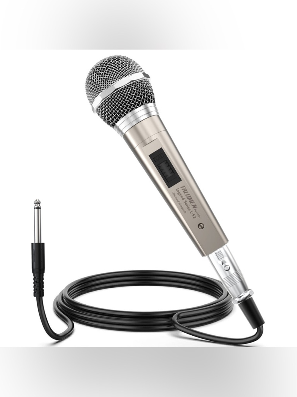 Wired Microphone for Singing, Metal Female, ON/Off Switch, Professional Vocal...